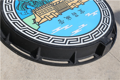 铸铁艺术井盖